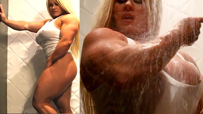 Big Tit Shower Pump Pt 2