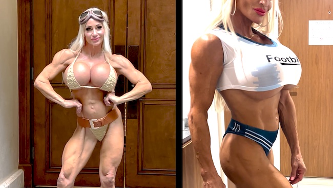 Ripped Muscles And Big Boobs 1
