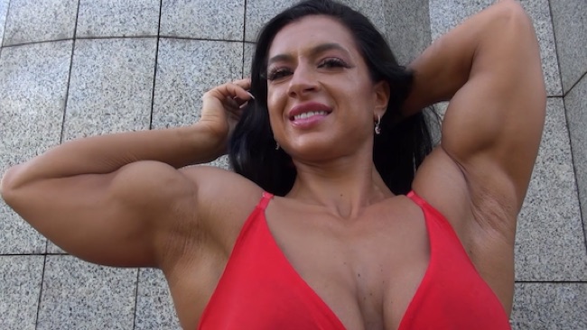 Muscular Beauty Big Biceps 1