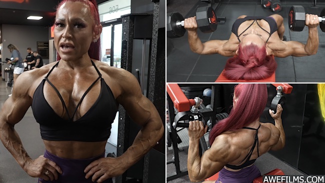 Post Contest Gym Workout
