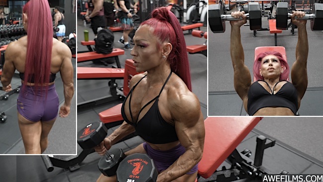 Post Contest Gym Workout